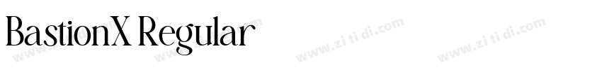 BastionX Regular字体转换 BastionX Regular字体转换